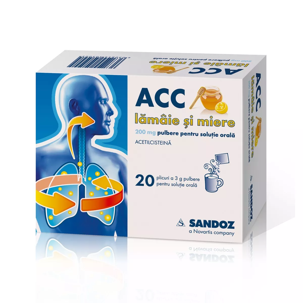 ACC LAMAIE SI MIERE 200 mg x 20 PL