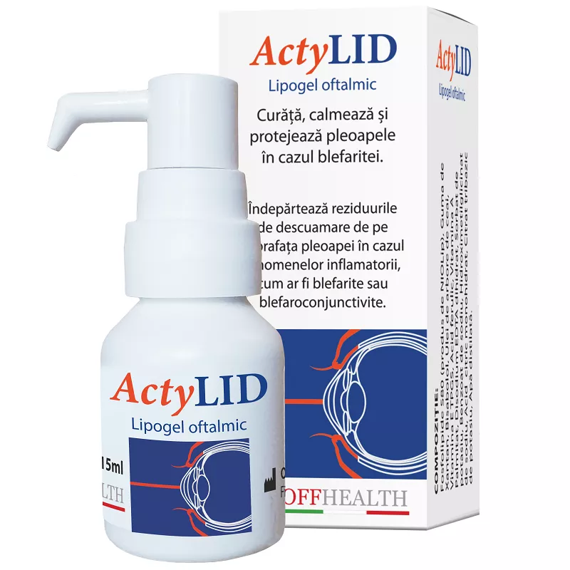ACTYLID LIPOGEL OFTALMIC 15 ML
