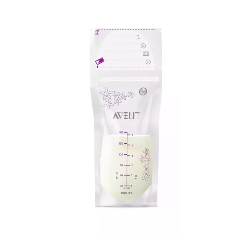 AVENT PUNGI DE STOCARE LAPTE MATERN *25BUC