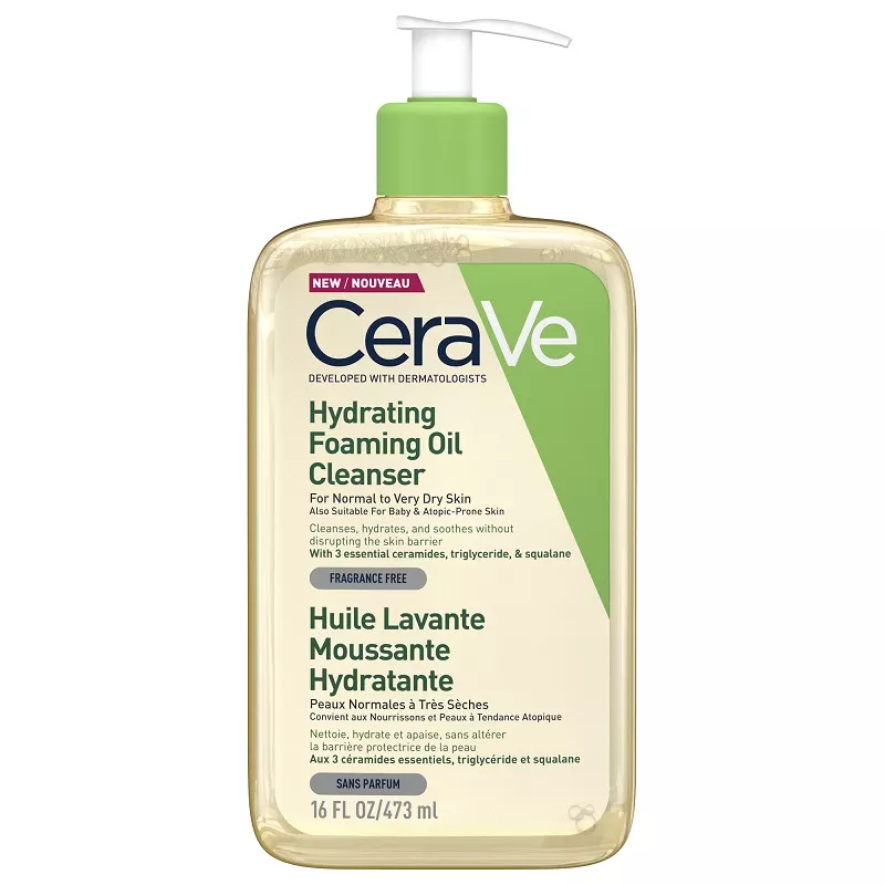 CERAVE ULEI DE CURATARE SPUMANT SI HIDRATANT 473ML