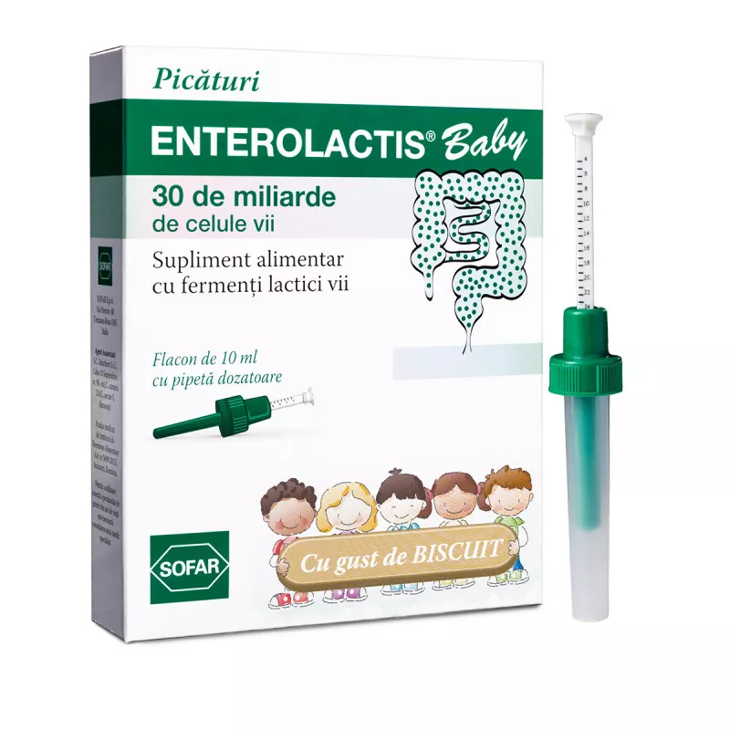 ENTEROLACTIS PICATURI BABY X 10 ML