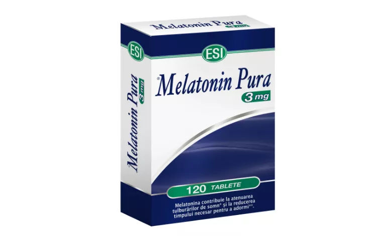 ESI-MELATONINA PURA 3 MG X 120 CP