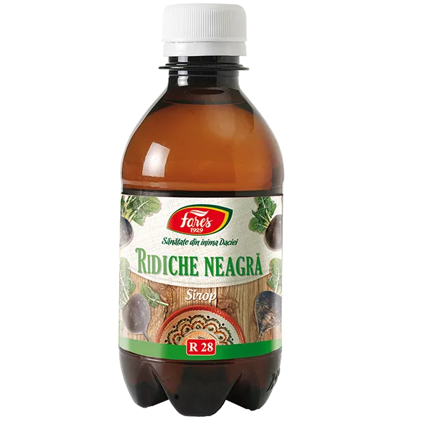 FARES SIROP RIDICHE NEAGRA X 250 ML