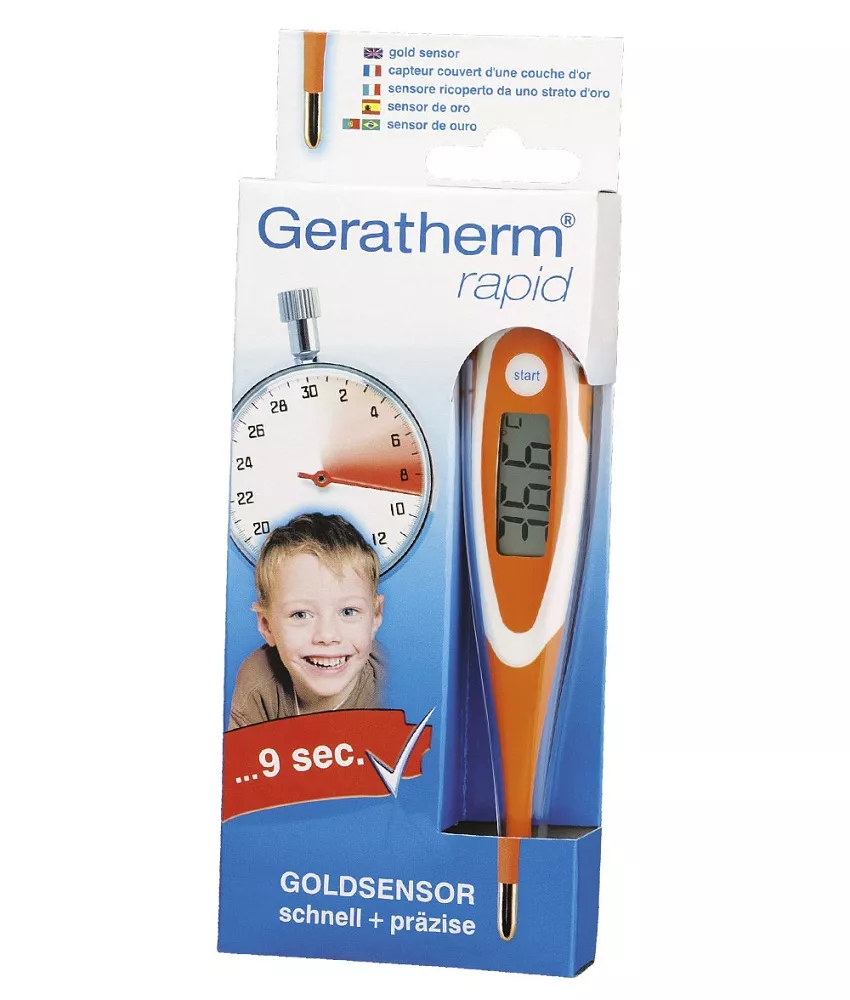 GERATHERM TERMOMETRU RAPID DIGITAL CU VARF FLEXIBIL
