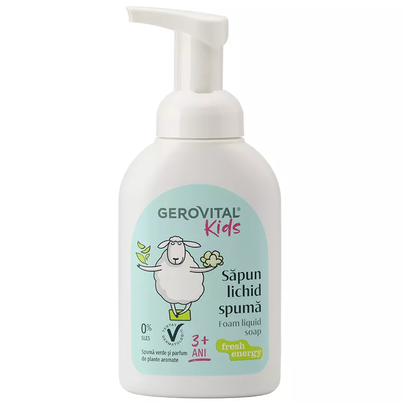 GEROVITAL KIDS SAPUN LICHID SPUMA FRESH ENERGY X 300 ML