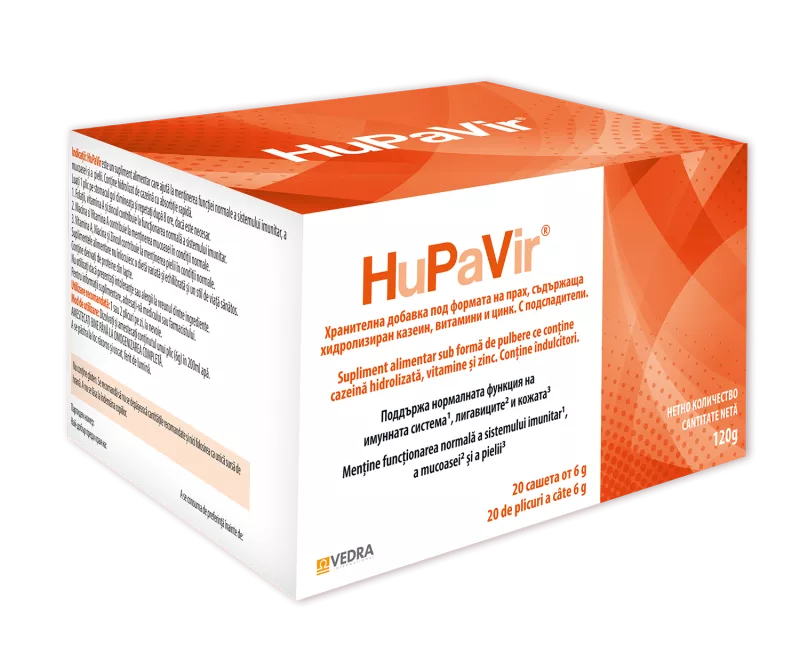 HUPAVIR X 20 PLICURI