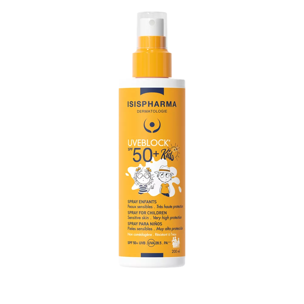 ISIS PHARMA UVEBLOCK SPF 50+ KIDS SPRAY CU PROTECTIE SOLARA PENTRU COPII 200 ML