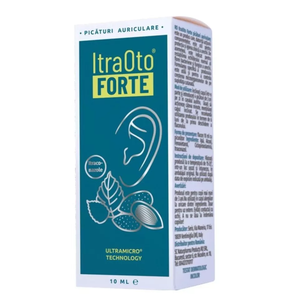 ITRAOTO FORTE PICATURI AURICULARE X 10ML