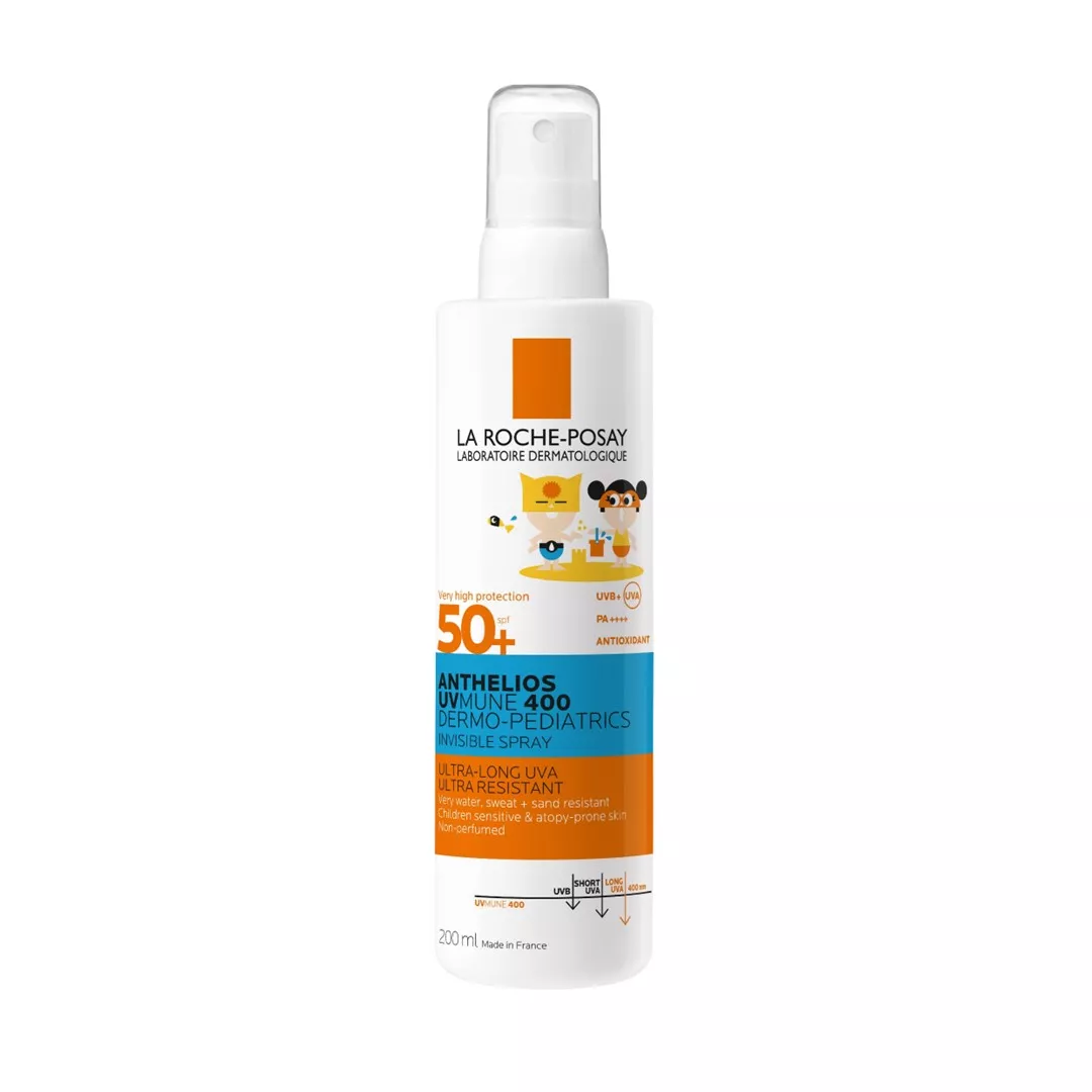 LA ROCHE POSAY ANTHELIOS UV-MUNE DERMO-PEDIATRICS SPRAY INVISIBLE SPF 50+ X 200 ML