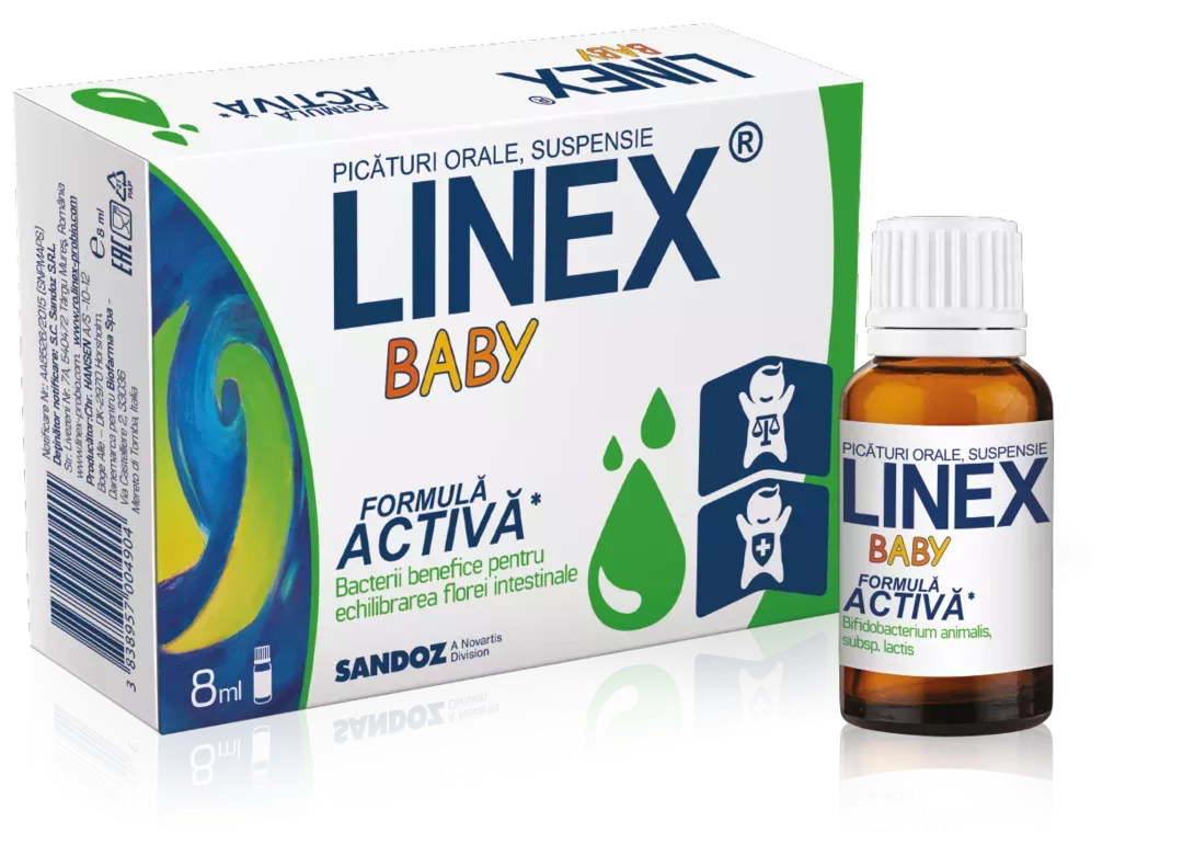 LINEX BABY PICATURI ORALE X 8 ML