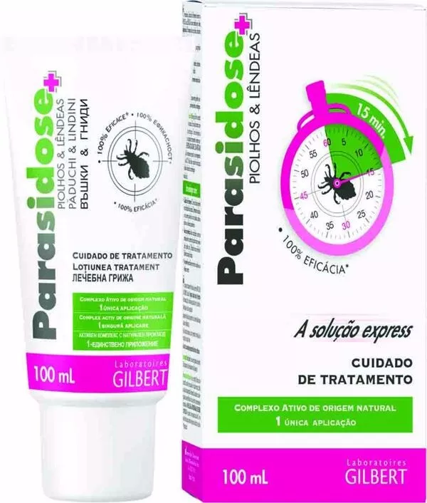 PARASIDOSE EXPRES LOTIUNE 15 MIN. X 100 ML + CASCA DE PAR