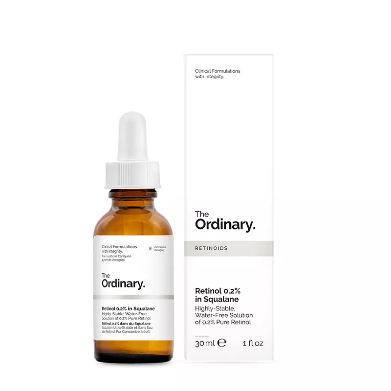 RETINOL 0.2% IN SQUALANE, 30ML - THE ORDINARY