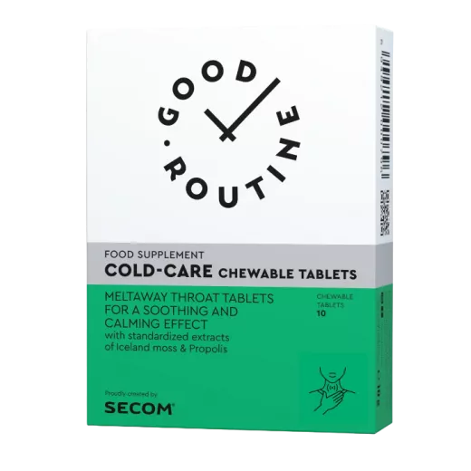 SECOM GOOD ROUTINE COLD CARE X 10 TB. MASTICABILE