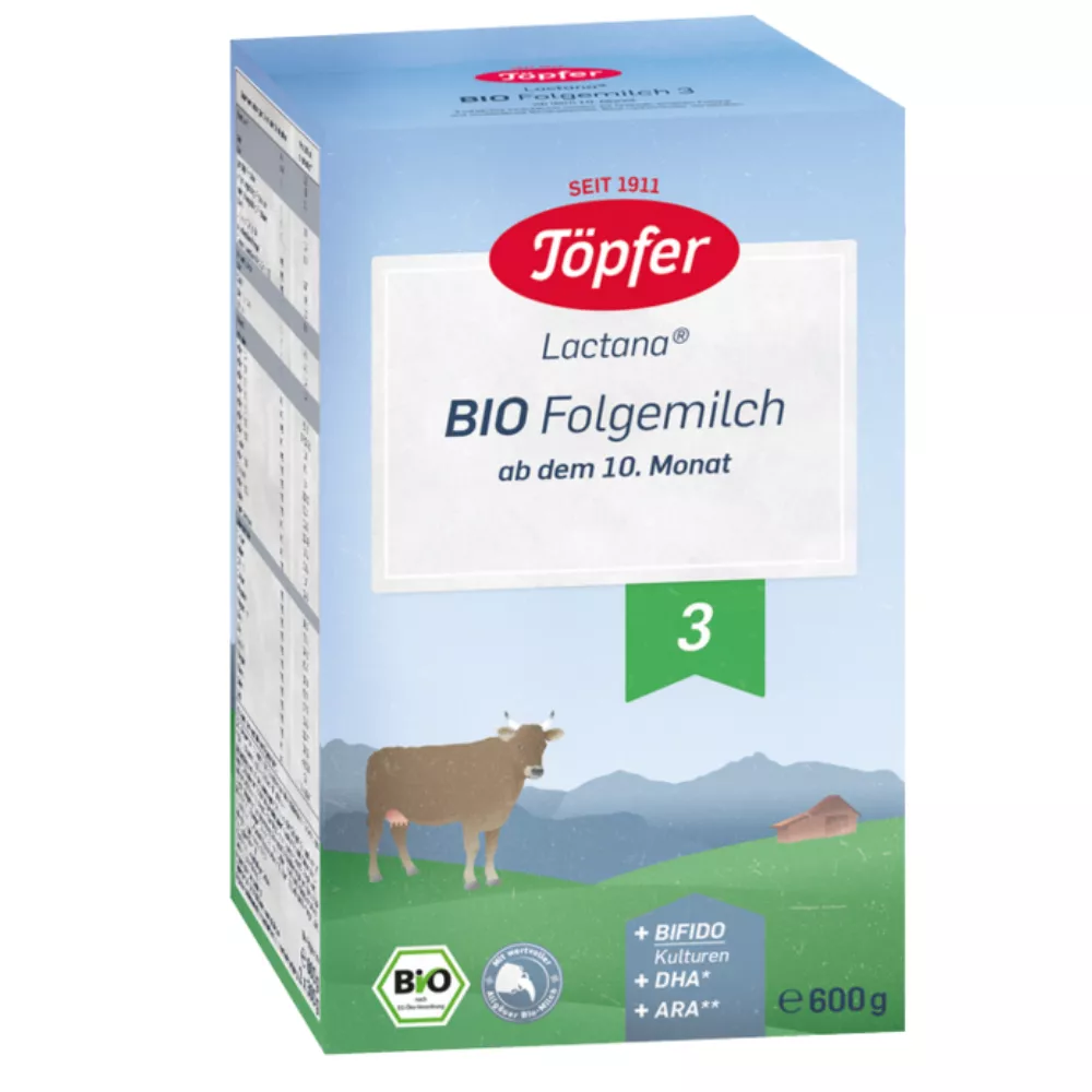 TOPFER BIO 3 LAPTE COPII X 600G