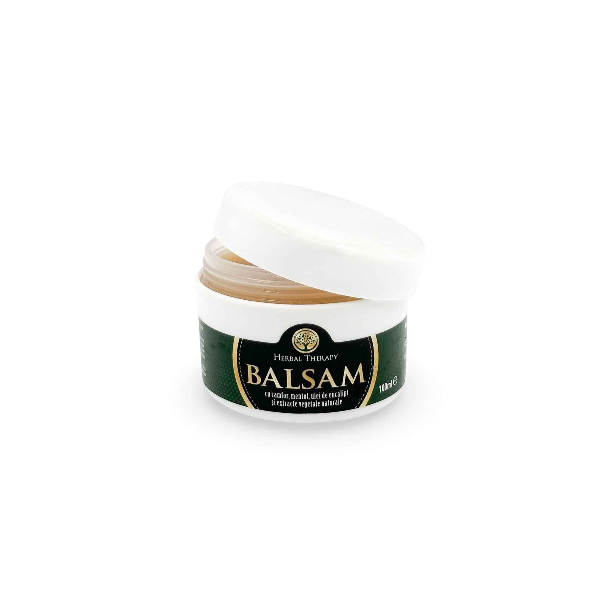 Balsam Calmare și Revitalizare Mușchi Tensionați - Eucalipt și Camfor, 100 ml - imagine 2