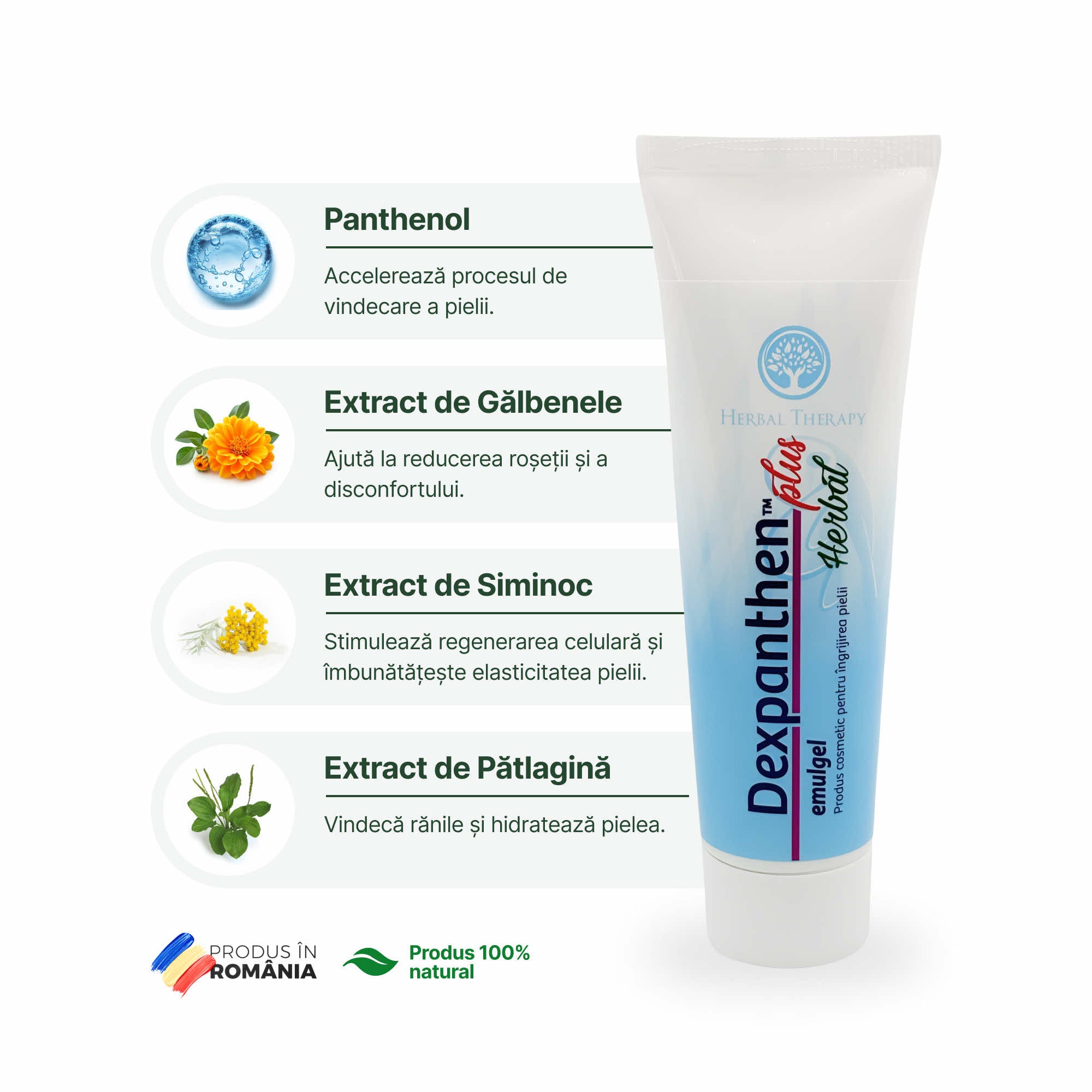 Dexpanthen Plus - Cremă reparatoare cu Panthenol pentru Piele Iritată, 100 ml - imagine 2