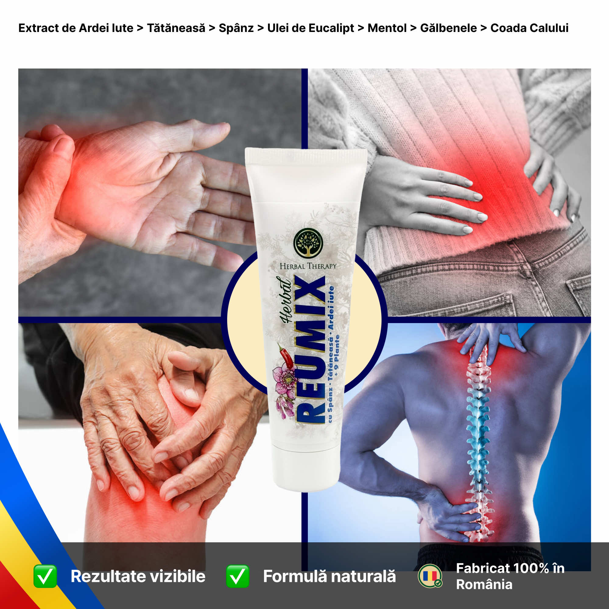 Reumix Emulgel, 100 ml – îngrijire locală pentru mușchi și articulații - imagine 4