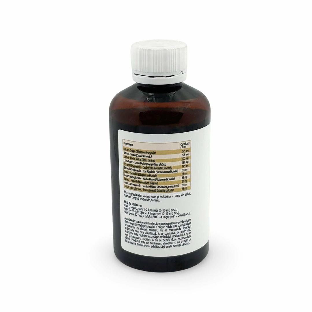 Sirop Imuno Herbal-Lax, 200 ml – Senna & Crușin - imagine 2