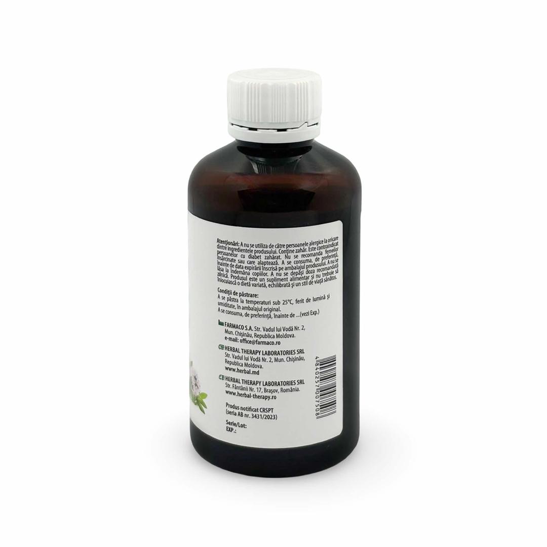 Sirop pentru Fludizarea Secrețiilor Bronhice și Imunitate - Imuno Cimbrișor, 200 ml - imagine 3