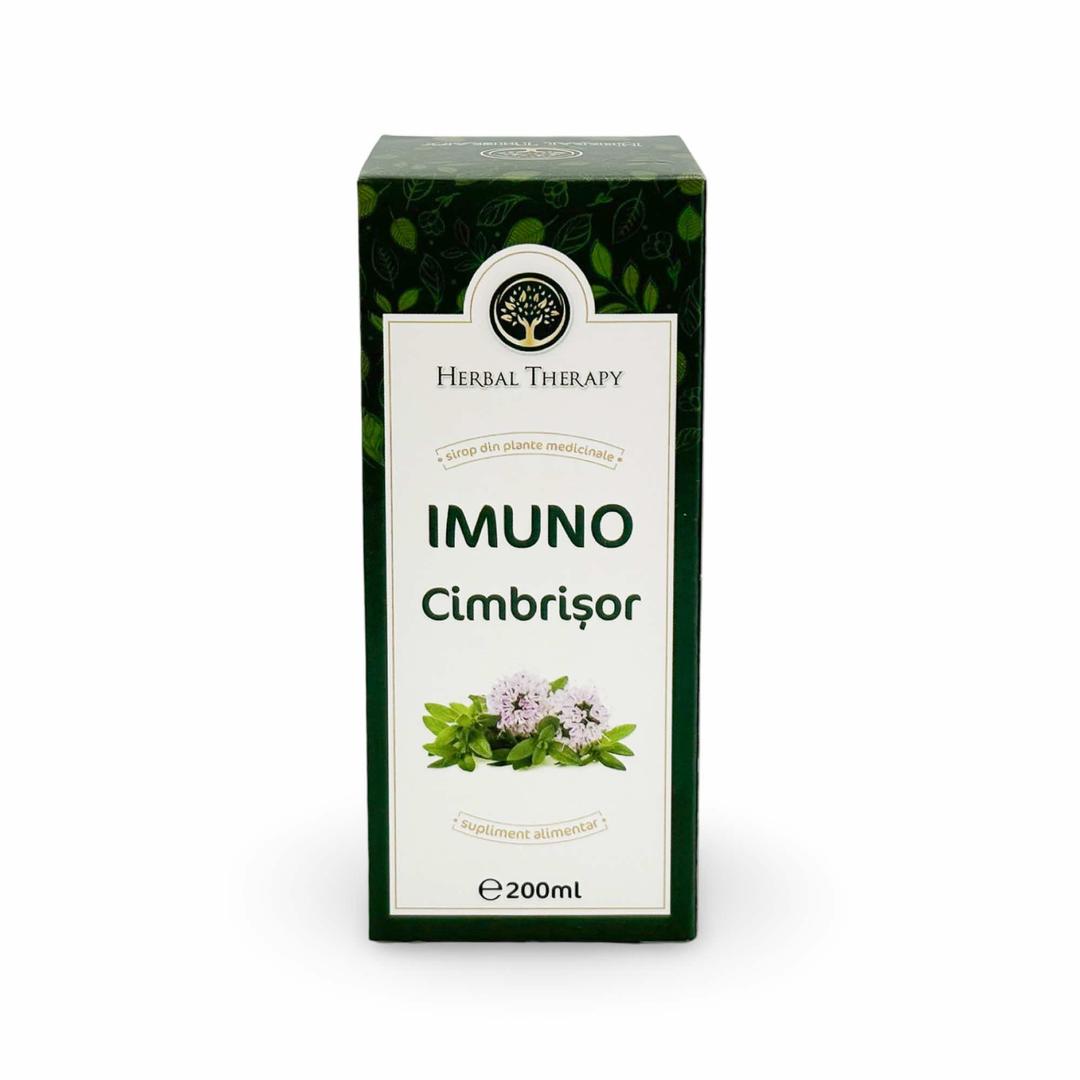 Sirop pentru Fludizarea Secrețiilor Bronhice și Imunitate - Imuno Cimbrișor, 200 ml - imagine 5