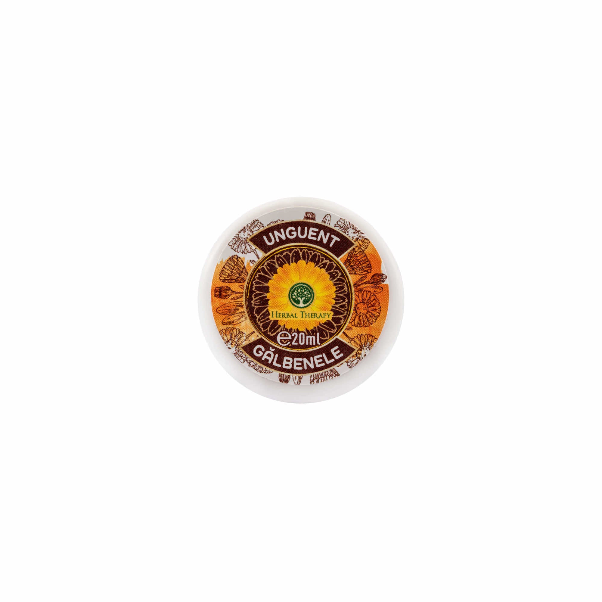 Unguent cu Extract de Gălbenele - Hidratare și Calmare Naturală a Pielii, 20 ml