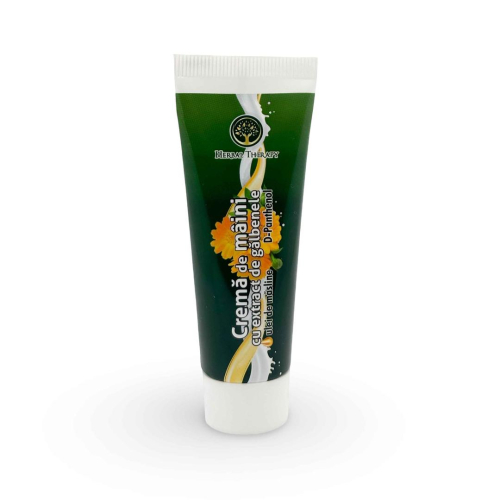 Cremă de Mâini cu Extract de Gălbenele și Ulei de Măsline, 50 ml